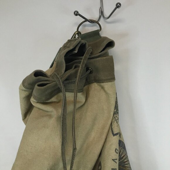 Woolrich World Travel Adventures Canvas Duffle Soft/Base Ball Carry Bag 28"X16" - Picture 14 of 16